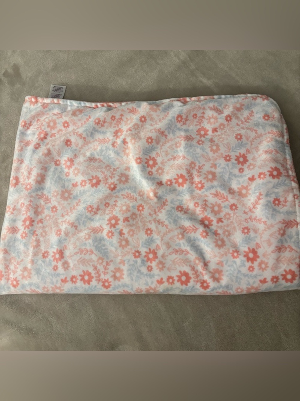 Parent’s Chice Baby/Toddler Floral blanket 28”X38”